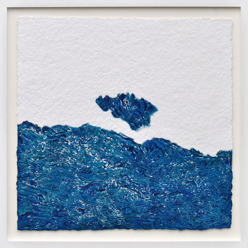 Armando + Landschaft (Blau)